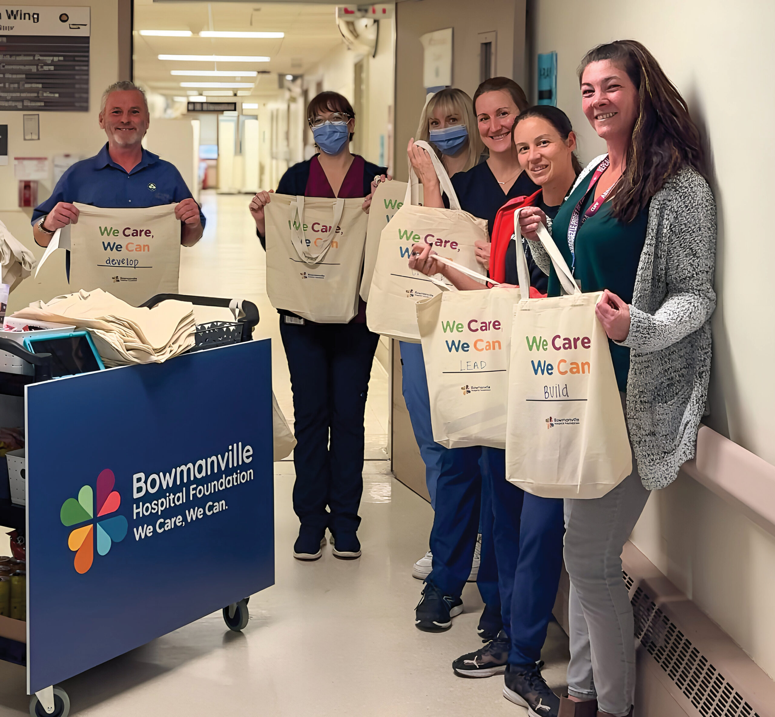 Hospital fundraising branding for community impact