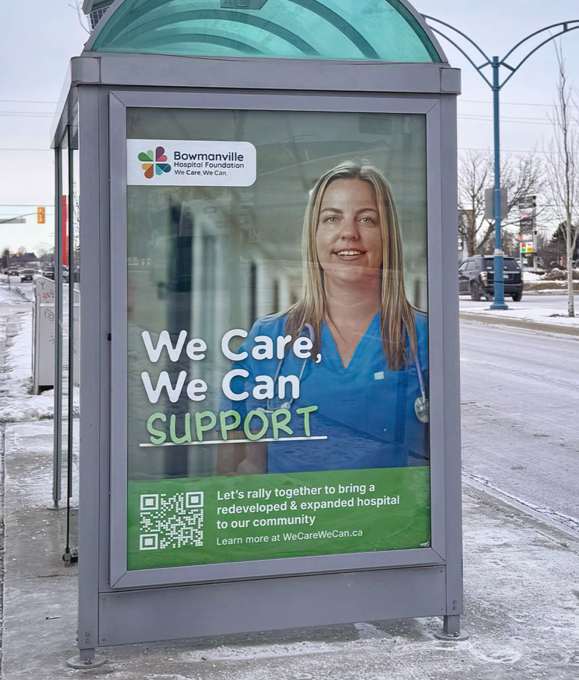 Healthcare fundraising presentation design